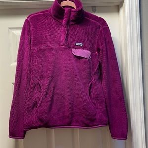 Patagonia purple pullover